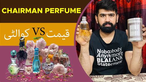 chairman perfume review.